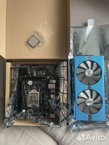 Комплект игровой процессор,мощная видеокарта 8GB купить в Москве ...