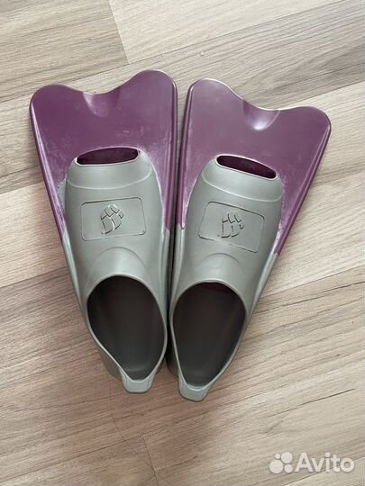 Ласты спортивные короткие б/у Mad Wave