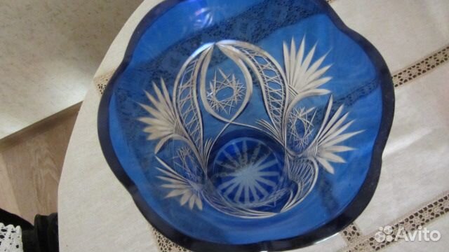 Ваза марганцевое стекло