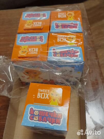 Кошечки собачки фигурки Sweet Box