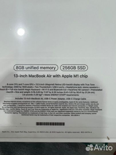 Новые macbook air m1