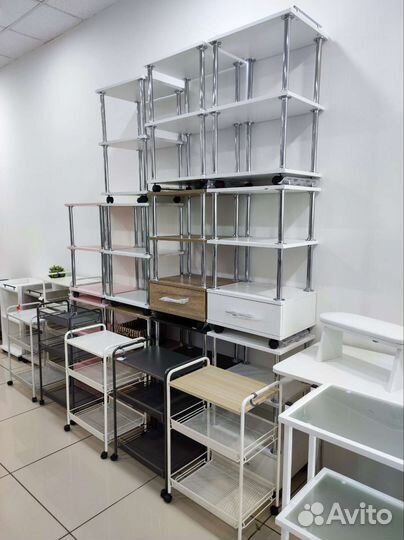 Этажерка на колесиках столик