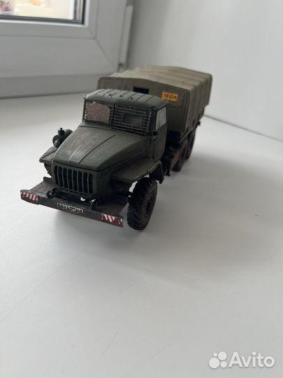 Модель грузовика урал 4320 1/35