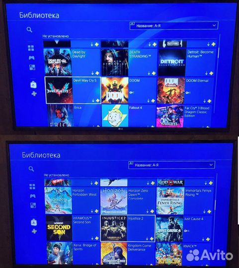 Sony PS4 Slim + 160 игр + 2 джойстика