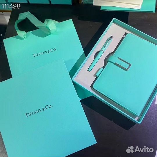 Блокнот Tiffany с ручкой