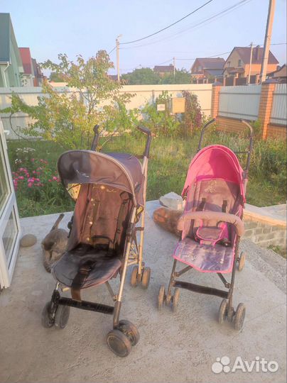 Коляска трость