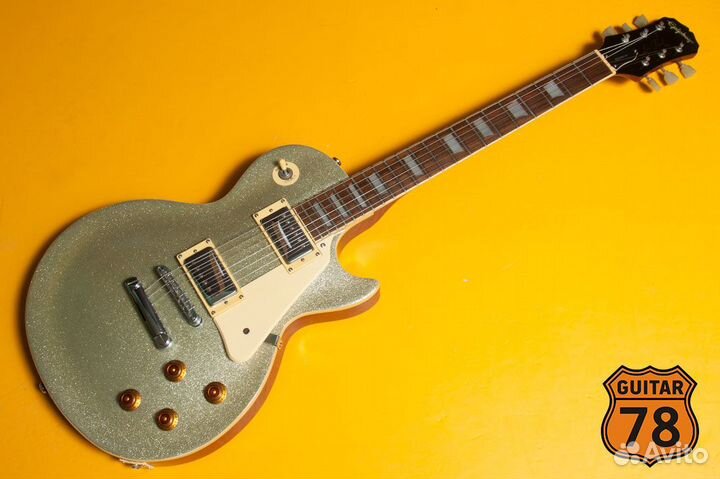 Epiphone Les Paul Limited Edition silver Sparkle