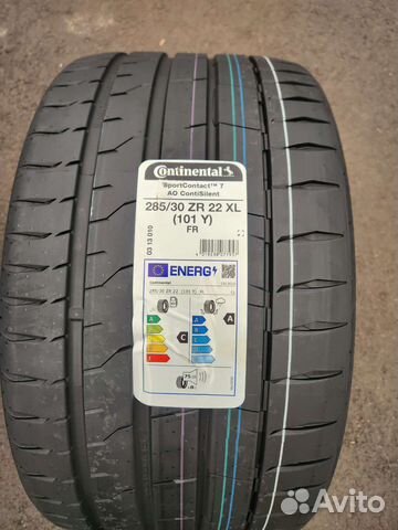 Continental ContiSportContact 7 285/30 R22 101Y