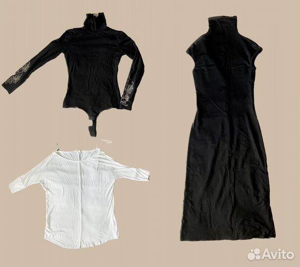 Вещи пакетом. Ткань натуральный шелк. 36 eur