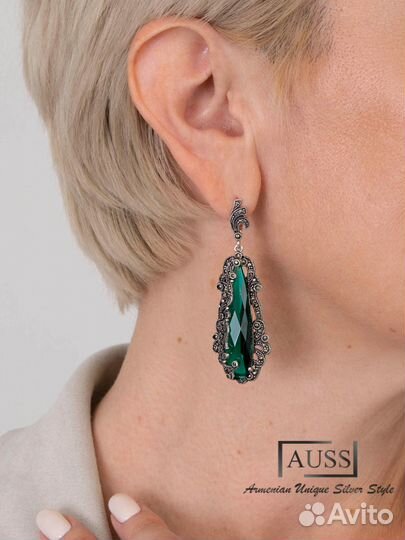 Серебряные серьги