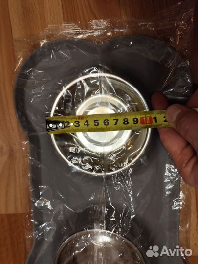 Писка двойная на подставке для животных