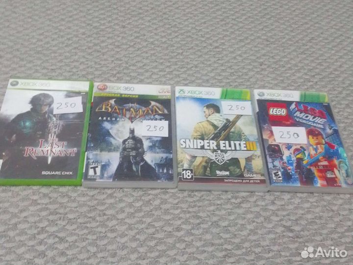 Оригинальные и прошитые диски на Xbox 360