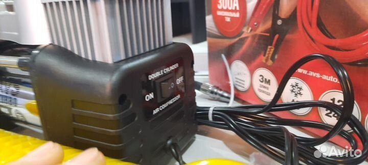 Компрессор двухцилиндровый AVS KS750D (75 л/мин)