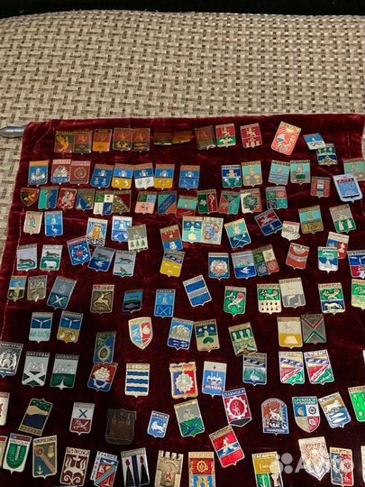 Значки,гербы городов, СССР