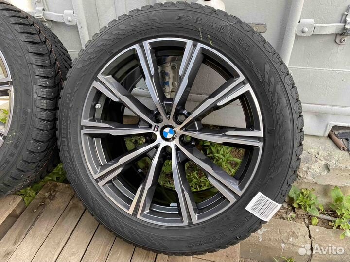 Шипы. Оригинал. Зимние колеса R20 BMW X5/X6, 740M