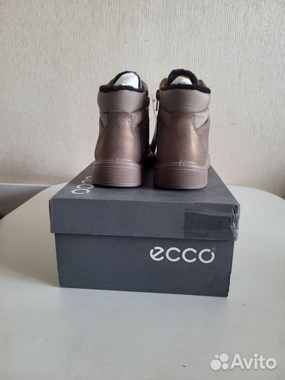 Кеды ecco street tray K 35р утепленные