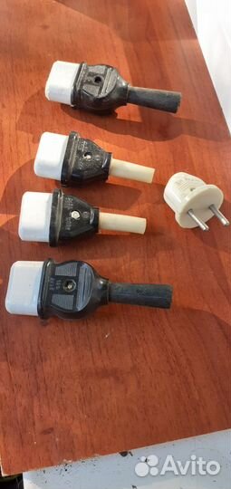 3 Штекера к э\чайникам, э\самоварам, утюгам