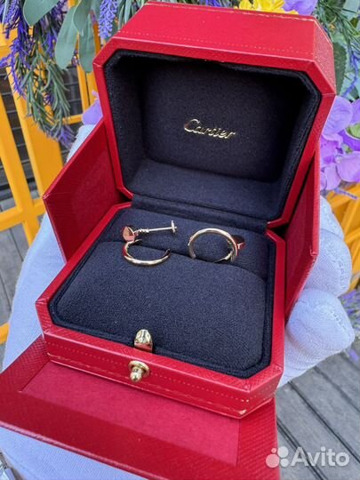 Cartier серьги