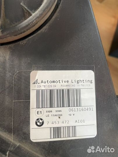 Фара светодиодная правая BMW X5M X6M