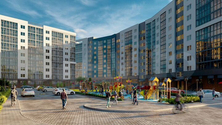 2-к. квартира, 61,7 м², 3/9 эт.