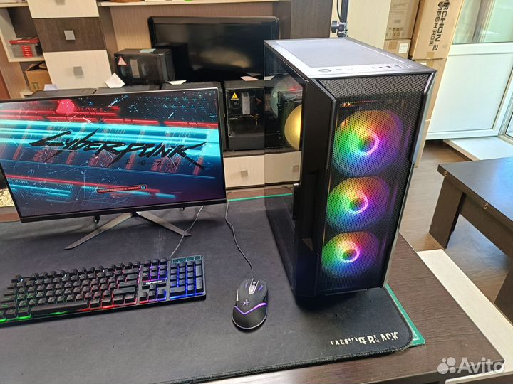 Игровой топ комп RTX 3070 Ti+ Ryzen 5 5600