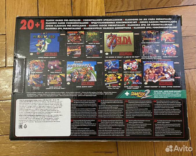 Super nintendo classic mini +20 игр