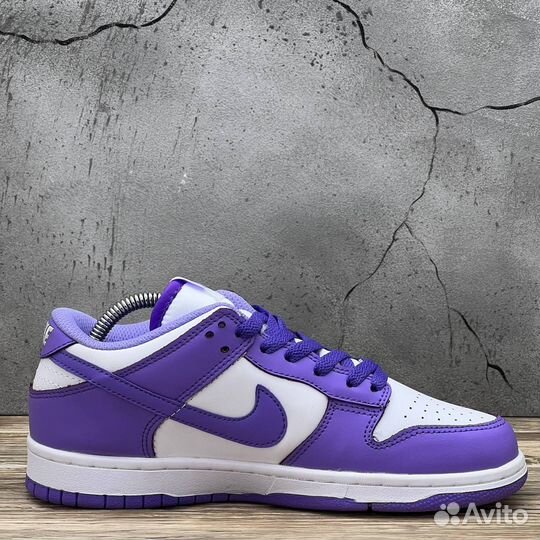 Nike Dunk Low Court Purple White кроссовки