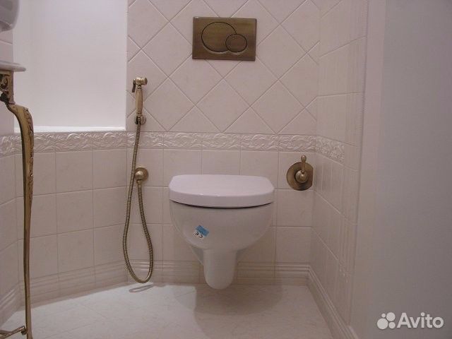 Установка унитаза от 40 минут под ключ