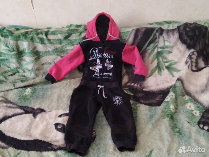 Спортивный костюм утепленный детский