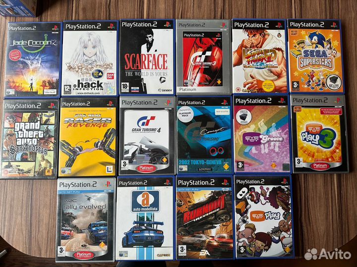 Лицензионные игры ps2