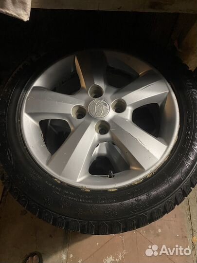 Колеса в сборе r16 зимние 4 114.3