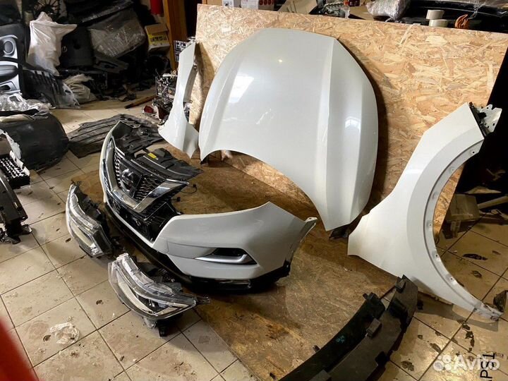 Nissan Qashqai J 11 ноускат рестайлинг бу