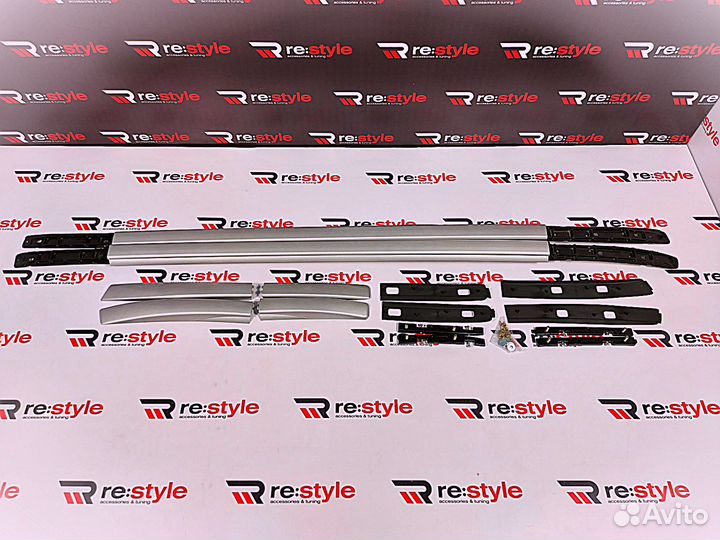 Рейлинги Mitsubishi Outlander с13г Серебро