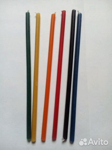 Церковные восковые свечи