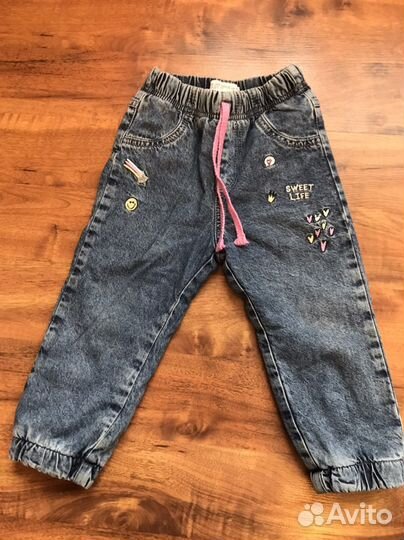 Джинсы утепленные