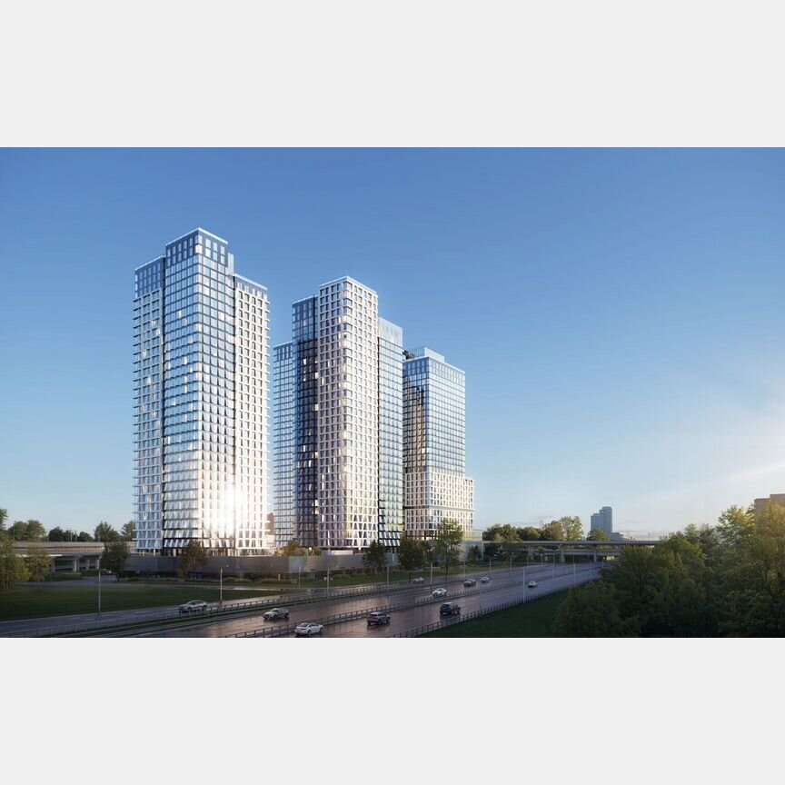 1-к. апартаменты, 43,4 м², 3/35 эт.