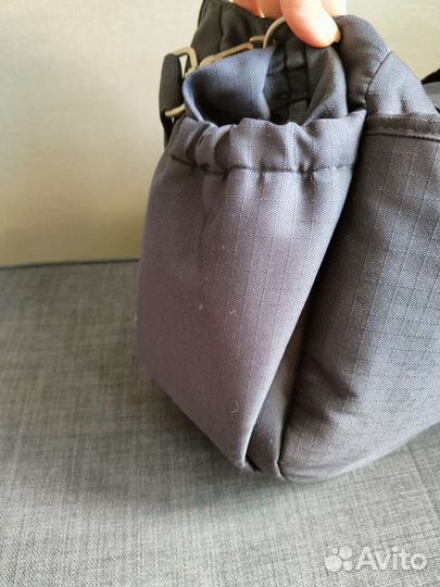 Сумка для мамы Mothercare на коляску серая