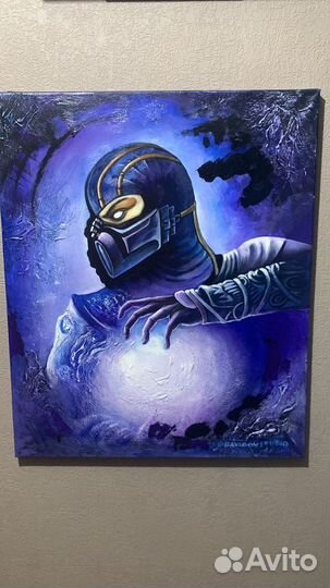 Коллекция картин серии Мортал Комбат. Акрил