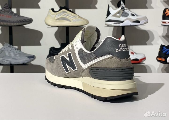 New Balance 574 Gray Classic Lux VR3