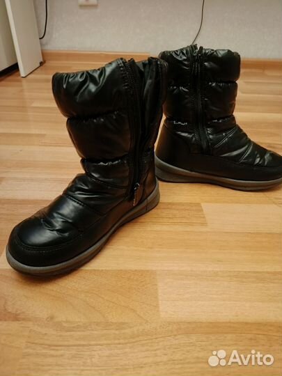 Сапоги зимние детские 35