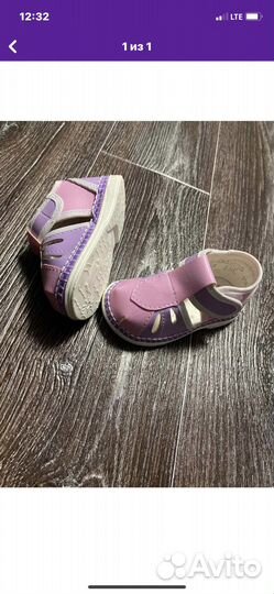 Сандали для девочки новые