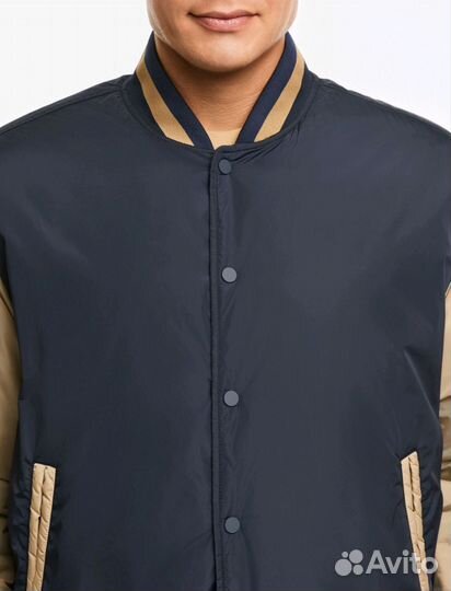 Мужской бомбер oodji, размер L (52-54)