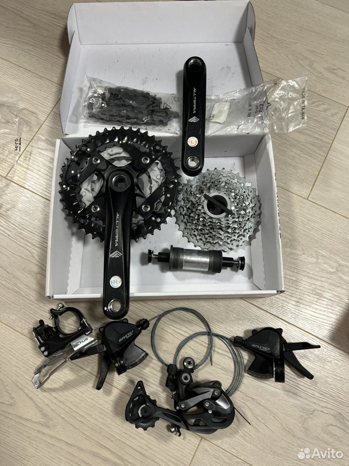 Система 3х9 Shimano Alivio