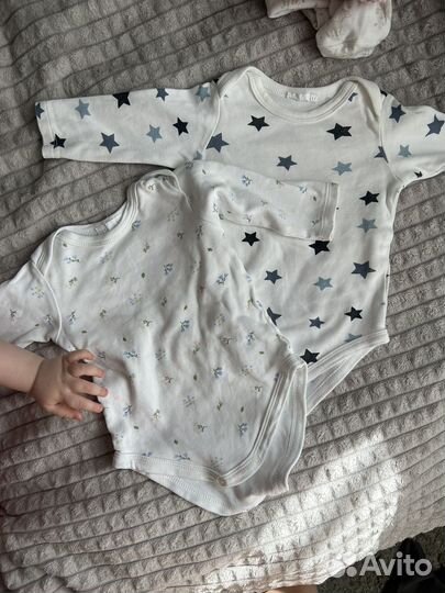 Детские вещи пакетом 68 74 на девочку