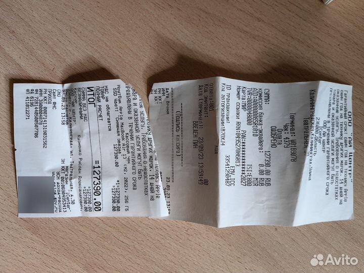 Macbook air 13 m2 8/256 на гарантии