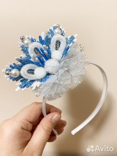 Новогодний ободок