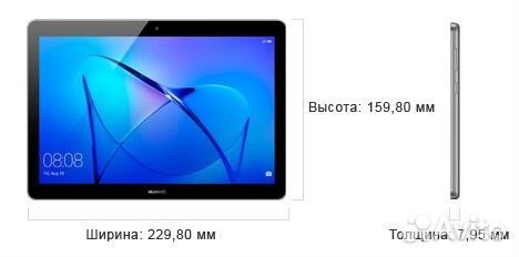 Планшет huawei MediaPad T3 10. Б/у, состояние отли