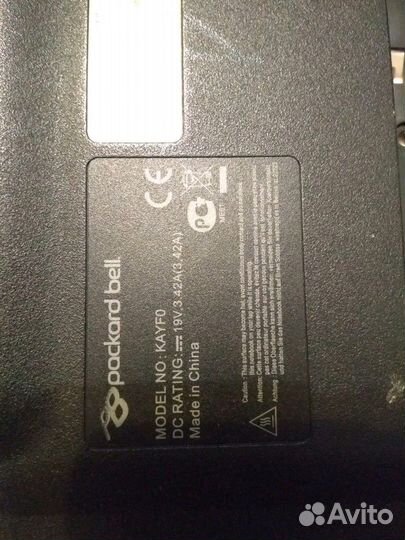 Корпус для ноутбука PB packord bell model: kayf0