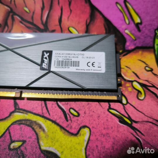 Оперативная память 8GB DDR4