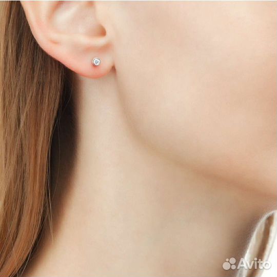 Серьги, серебро